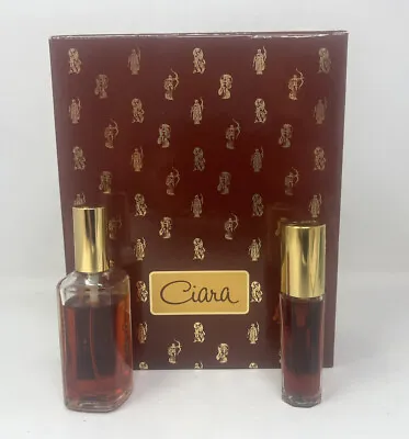 $24.99 • Buy Vintage Ciara Box Gift Set 80 Concentrate Cologne Spray & .34 Oz. Perfume Spray