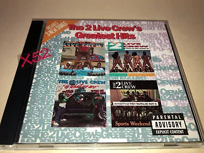 2 Live Crew Greatest Hits CD Me So Horny Move Somethin Mega Mix Boyz Wth Da Bass • $34.99