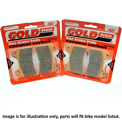 Kawasaki Z 1000 SX Non ABS 2015 Goldfren Sintered Front Brake Pads Set • £27