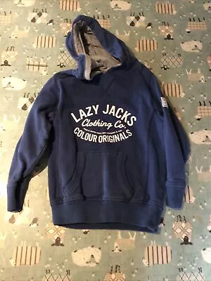 Kids Lazy Jacks Pop Over Hoody - Size 5-6 Yrs • £7.50