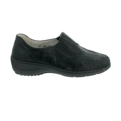 £110.39 • Buy Waldläufer Kya, Slippers, West ( Bedr. Nubuck Leather), Black, Wide K