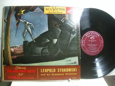 Stravinsky Fire Bird / Ibert Escales Stokowski & Orch *RCA Victor LM 9029 Mono • $8