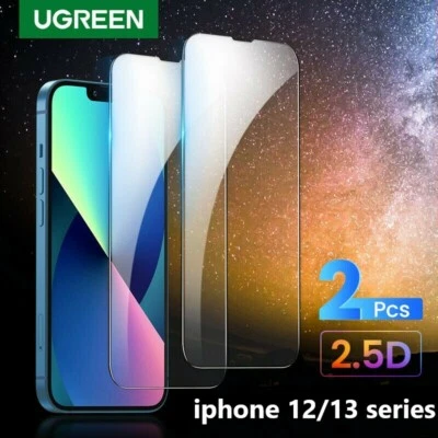 $3.29 • Buy 2X For Apple IPhone 12/13/13Pro 13Pro-Max/14 Tempered Glass Screen Protector