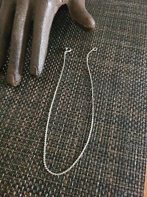 Vintage Sterling Silver 9.25 Inch Anklet Ankle Bracelet  • $15