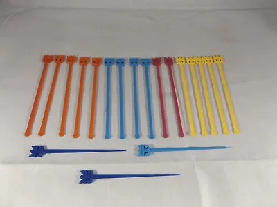 VTG Royal Caribbean Cruise Swizzle Sticks & Olive Picks Drink Stirrer Lot Of 19 • $14.99