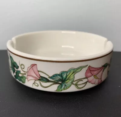 Villeroy And Boch Palermo Ashtray White With Floral Design Pattern 2 Slots • $10