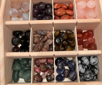 £2.45 • Buy Crystal Tumble Stone Tumblestone Polished Gemstones Many Varieties UK Seller