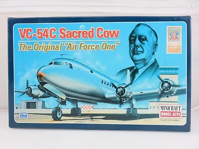 Minicraft VC-54C Sacred Cow Original Air Force One 1/144 Scale Model Kit 14497 • $19.92