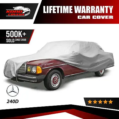 Mercedes-Benz 240D Sedan 5 Layer Waterproof Car Cover 1982 1983 • $52.95