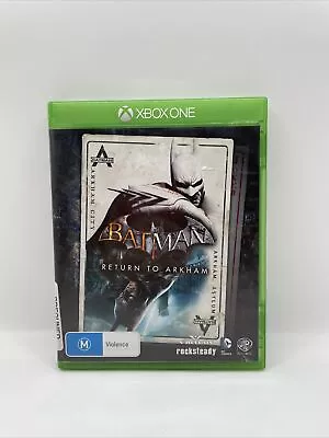 Batman Return To Arkham Microsoft Xbox One Disc 1 & 2 Great Condition Tested • $22