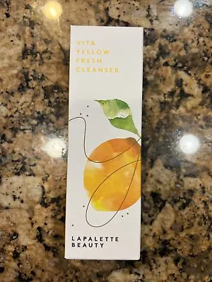 LAPALETTE BEAUTY Vita Yellow Fresh Cleanser - 3.38 Fl Oz - New In Box & Sealed • $14.99