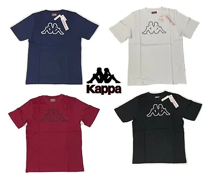 Kappa Unisex T-shirt Brand New Regular Fit Crew Neck Tee Shirts T Shirt Tops Top • £8.99