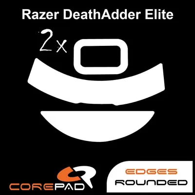 Corepad Skatez Razer DeathAdder Elite Replacement Mouse Feet Teflon Hyperglides • $12.99