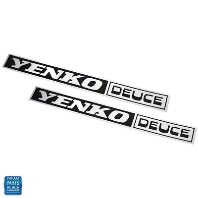 1970-1972 Nova Camaro Yenko Deuce Door Panel Decal Pair - DC0700 • $22.99