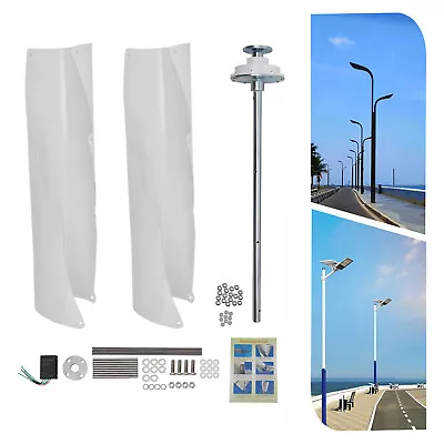 Wind Generator Power Turbine Vertical Wind Turbine 12V 24V 400W With Controller • $198.55