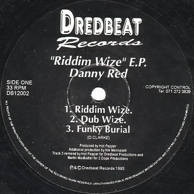Danny Red / Sharp Slicks - Riddim Wize E.P. (12  EP) • £13.99