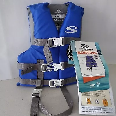 Kid's Swim Life Vest Stearns Boating Child 30-50lbs USCG Approved Classic Series • $15.99