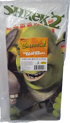 Shrek 2 ~ 1 Paper Table Cover 54  X 89 1/4  Party Supplies Hallmark Party New  • $15.25