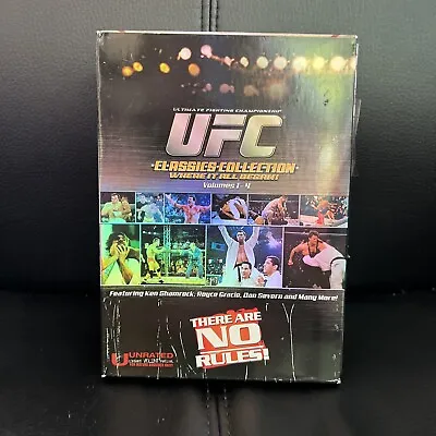 UFC Classics Collection Where It All Began! Volumes 1-4 DVD Set Free Shipping • $18.99