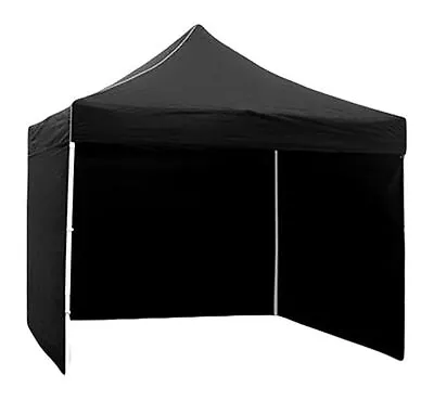 $54.66 • Buy 3-Side Gazebo Walls 3m X 3m (Black- Walls Only)