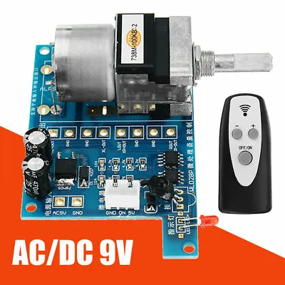 9V Infrared Remote Control Volume Control Board Pre AMP Motor Potentiometer • $24.99