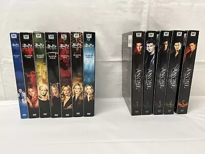 Buffy The Vampire Slayer Complete Series & Angel Box Set Seasons 1-5 Complete • $20.50