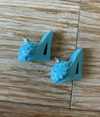 Monster High Doll Cleo De Nile Dead Tired Teal Monster Crown Slippers Shoes • $9.99