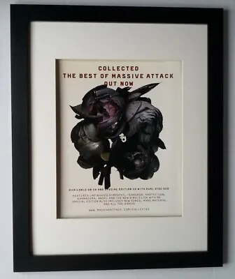 £69.95 • Buy MASSIVE ATTACK*Collected*2006*ORIGINAL*POSTER*AD*QUALITY FRAMED*FAST WORLD SHIP