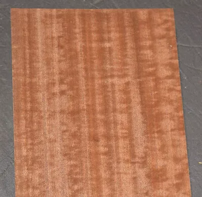Makore Raw Wood Veneer Sheet  4 X 28 Inches 1/42nd Thick               6774-12 • $5.49