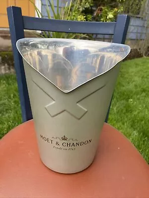 Moet & Chandon Champagne Aluminum Ice Bucket Made In France • $25.95