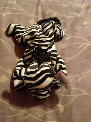 TY BEANIE BABY Ziggy The Zebra  1995 RETIRED With Tags Indonesia • £4.99