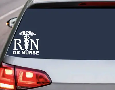 Ems Emt Medic Doctor Operating Room Nurse Star Of Life Vinyl Decal Sticker • $7