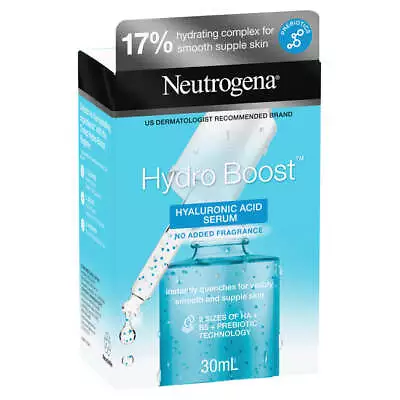 Neutrogena Hydro Boost Hyaluronic Serum 30Ml • $35.26