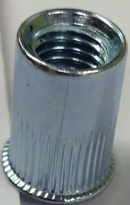 £1.60 • Buy M4 M5 M6 M8 M10 Steel Countersunk Rivnuts Thin Sheet Rivet Nuts Threaded Inserts