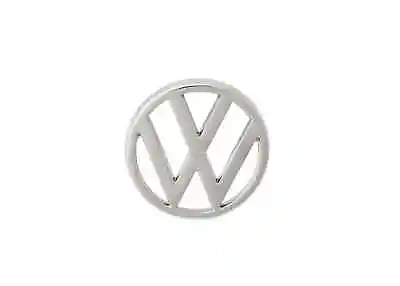 Chrome VW Front Grille Badge 95mm Fits VW T25 Golf Cabriolet 321853601 • $31.05