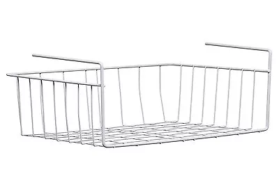 Under Shelf Storage Basket Kitchen Cabinet / Wardrobe Organizer  • £7.49