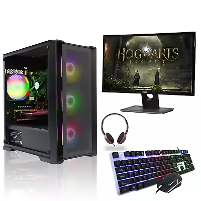 Gaming PC Bundle I3 I5 I7 - 16GB DDR3 / 2TB+480GB / NVIDIA GTX 1660 - Windows 10 • £301.99