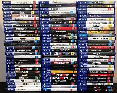 $30 • Buy Playstation 4 Games PS4 Sony. Select A Title