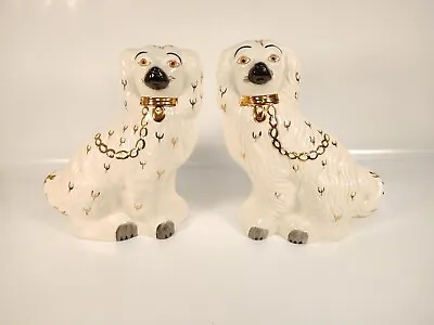Pair Of Rarer Large Size Beswick Fireside Wally Dogs 29cm 11 Inches Tall • £195