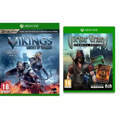 Vikings - Wolves Of Midgard (Xbox One) & Victor Vran Overki (Microsoft Xbox One) • $37.65