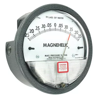 Dwyer Instruments 2300-0 Dwyer Magnehelic Pressure Gauge0.25In To 0 To 0.25In • $89.05