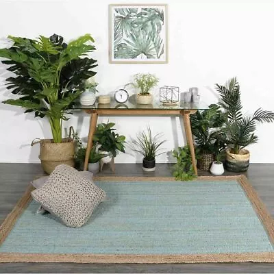 Rug Carpet Modern Floor Jute Mat Carpet Handmade Bedroom Braided Area Rug • $430.99