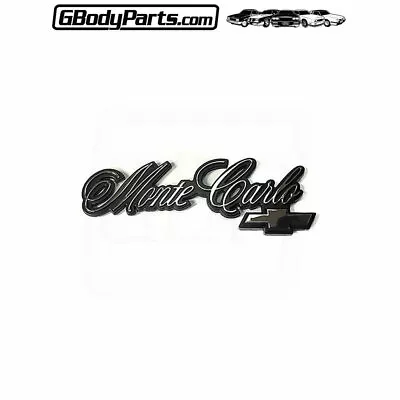 78-88 Monte Carlo CL LS Trunk Deck Lid Emblem O.E. Quality NEW Repro GM#20046651 • $59.95