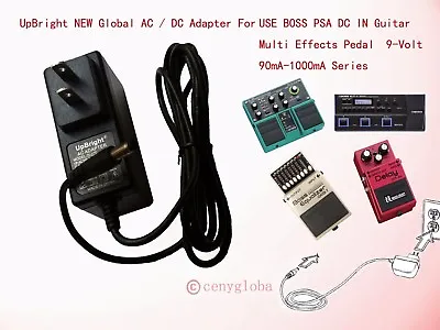$9.99 • Buy AC Adapter For Roland BOSS PSA Guitar Multi Effects Pedal DC IN 9-Volt 1A Series
