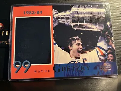 Wayne Gretzky 1998 McDonald's Upper Deck Jumbo Card 1983-84 1st Stanley Cup • $14.99