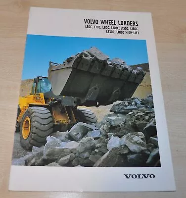 Volvo Wheel Loader Range Brochure Prospekt • $11.99