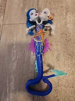 Monster High Great Scarrier Reef Peri & Pearl Serpentine Two Headed Doll • $13