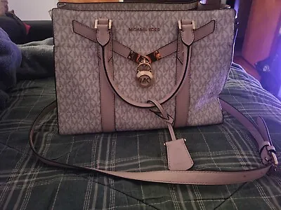 Michael Kors Nouveau Hamilton Satchel Pink • $300