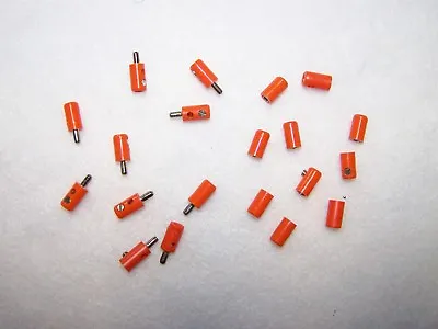 090  (or) Orangeold Style Lot Lgb/marklin Ho 10  Male 10 Female Plug/sockets • $12.95