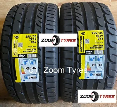 2 X 255 35 19 Kormoran Made By Michelin Tyres High Performance 96y Xl 2553519 . • $239.89